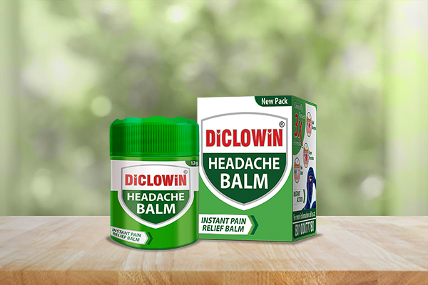 Diclowin Headache Relief Balm